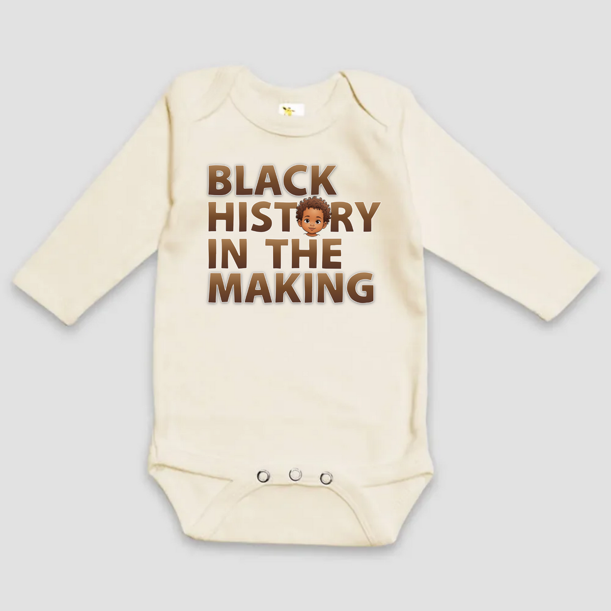 Black History in the Making | Long Sleeve Baby Bodysuit | Multiple Colors