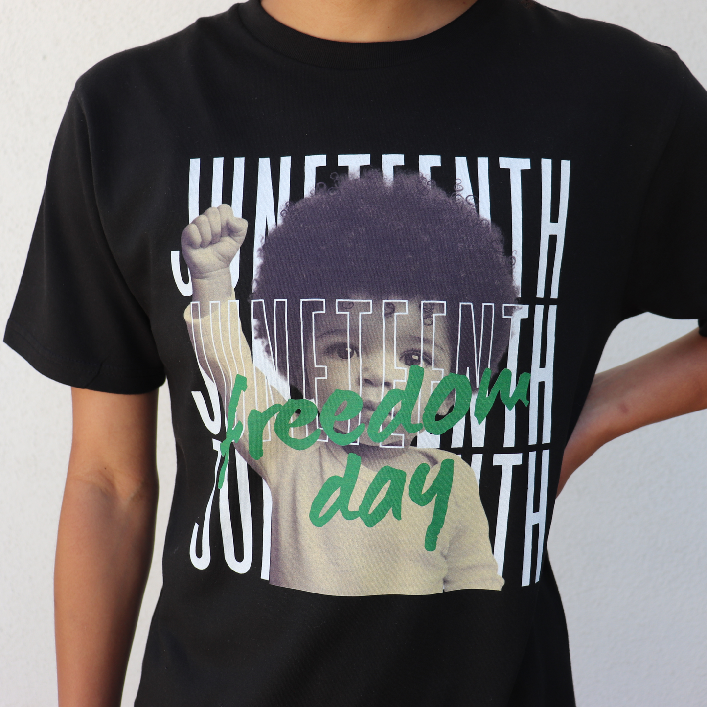 Juneteenth Freedom Day Adult Tee | Black