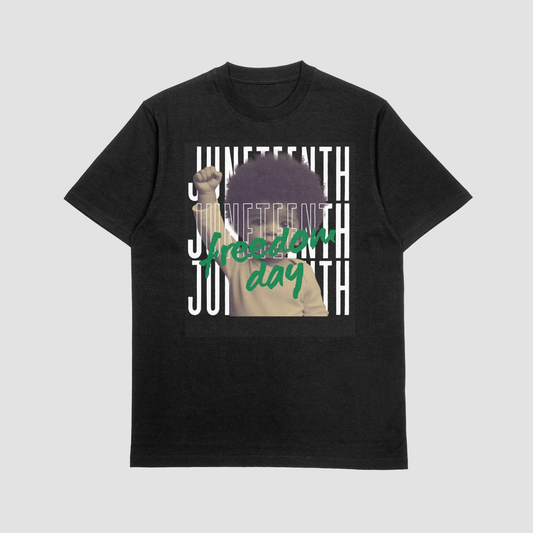 Juneteenth Freedom Day Adult Tee | Black